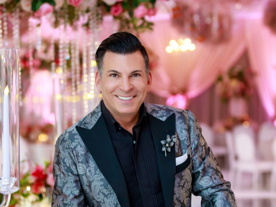 David Tutera on site for a client's wedding
